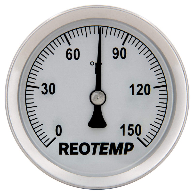 REOTEMP S1-F39 Magnetic Analog Surface Thermometer, 0 to 150 Fahrenheit - Image 1